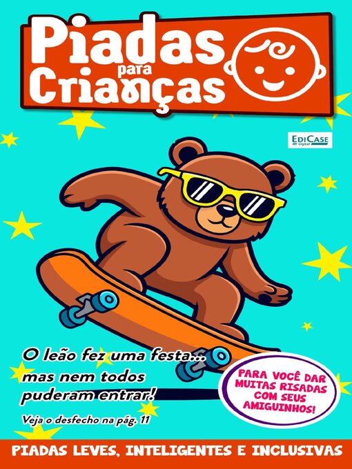 Cover image for Piadas para Crianças